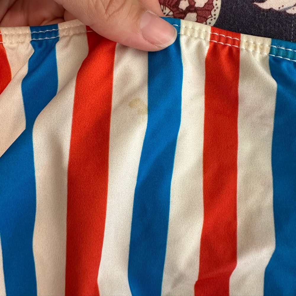 Beach Riot Colorful Striped Bandeau - Picture 2 of 4